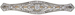 Platinum diamond Belle &Eacute;poque brooch