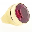 Burle-Marx Large Pink Tourmaline Ring at pampillonia