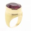 Burle-Marx Large Pink Tourmaline Ring at pampillionia