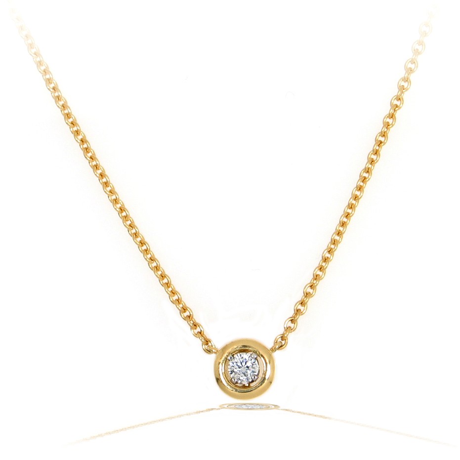 Diamond Donut Pendant 2 | Pampillonia Jewelers | Estate and Designer ...