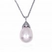 South Sea pearl and diamond pendant