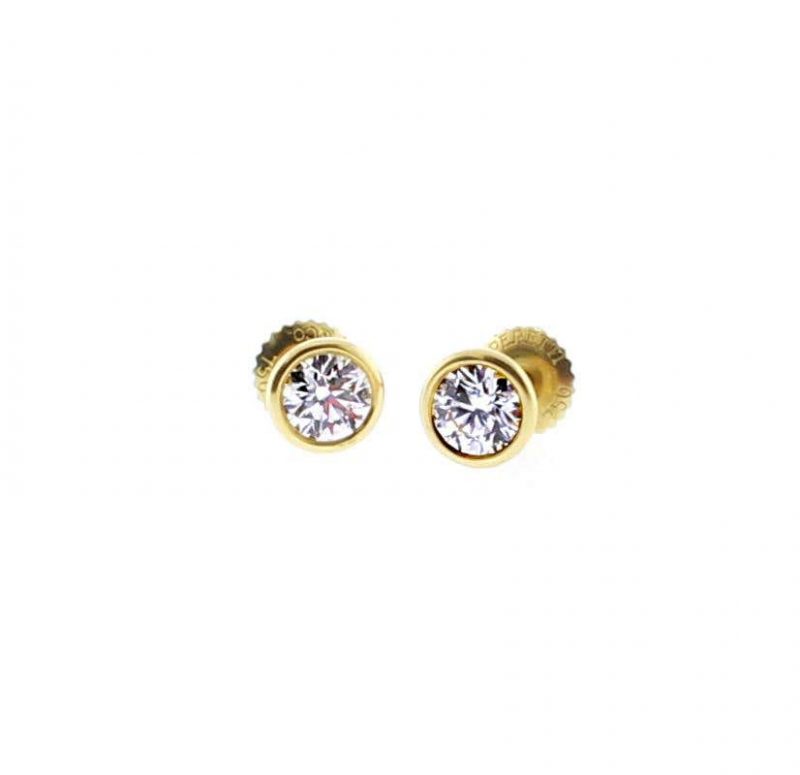 Tiffany & Co. Elsa Peretti Diamonds by the Yard Stud Earrings ...