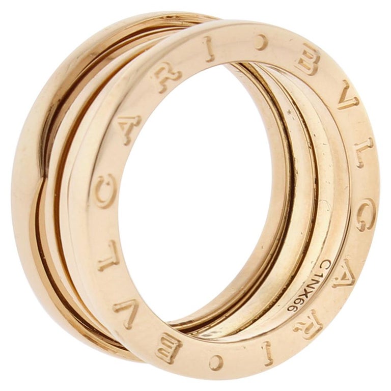 B.zero1 Ring Rose gold, Rings