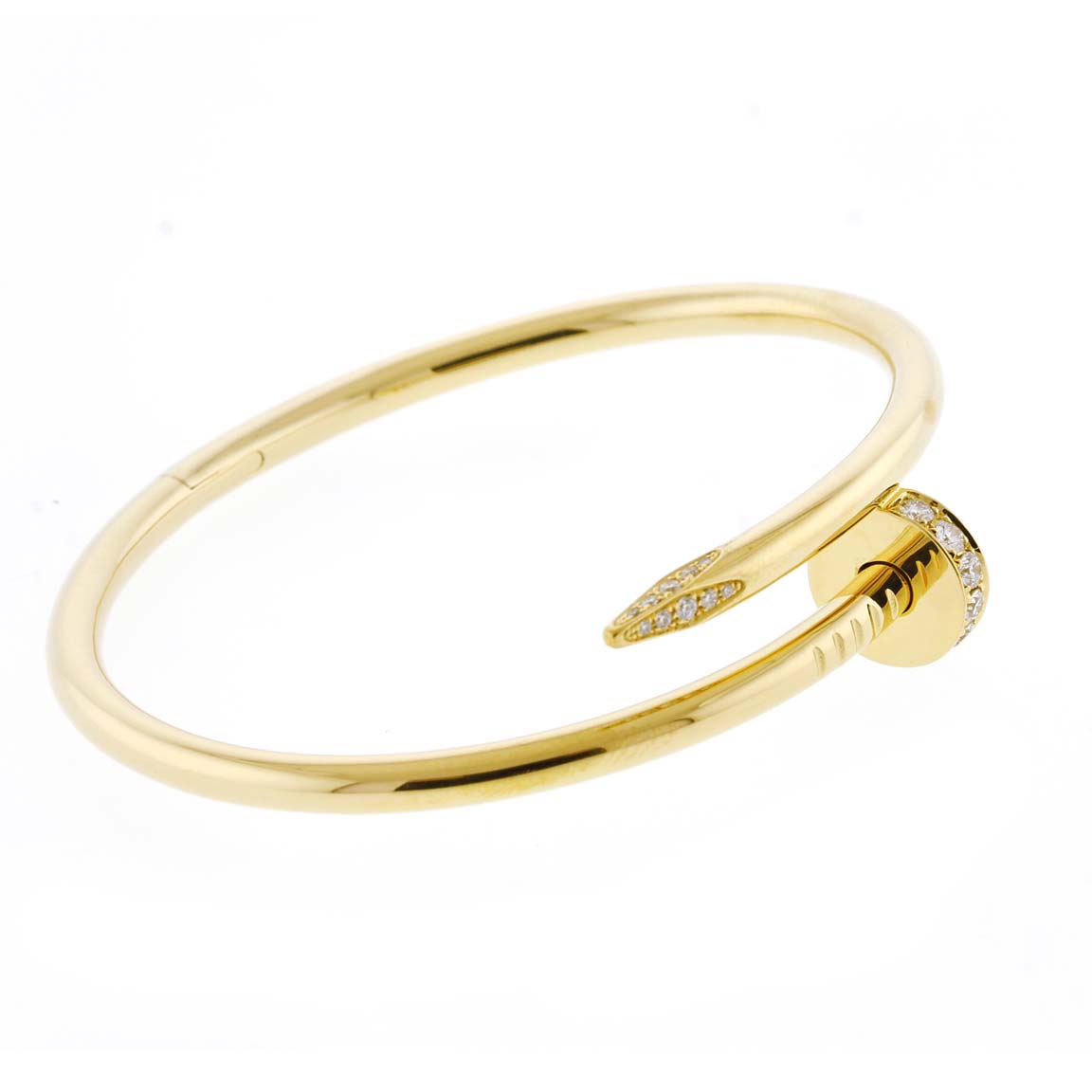 Cartier gold logo bracelet